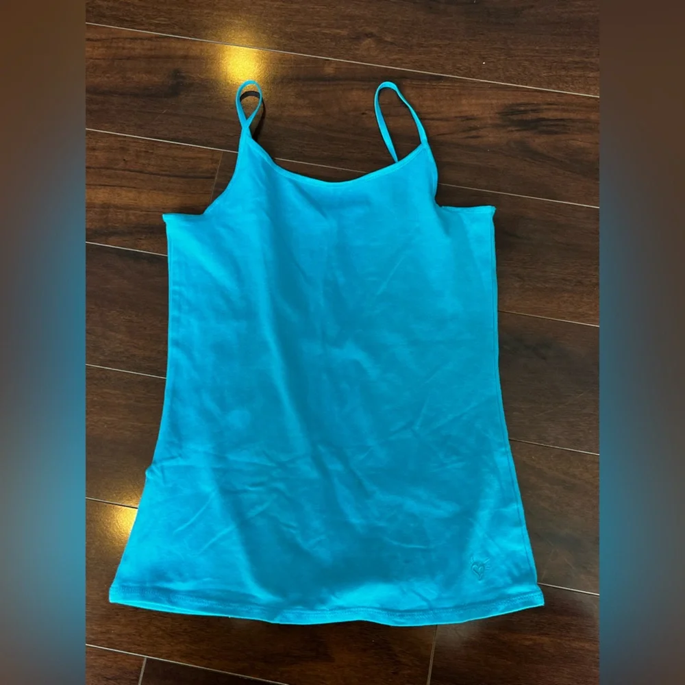 ⭐️NWT - Justice - Teal Spaghetti Strap Tank Top - Size 14/16